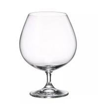 Jogo De 6 Taças em cristal para Conhaque Brandy Gastro 690ml - Bohemia