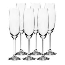 Jogo de 6 Taças Gastro para Champanhe Cristal Ecológico 220ml - Bohemia