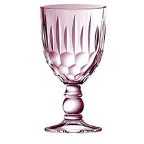 Jogo de 6 tacas Glasgow em vidro 330ml A16,5cm cor roxa Jogo de 6 tacas Glasgow em vidro 330ml A16,5cm cor roxa