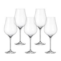 Jogo De 6 Taças Para Água 650ml Limosa Crystal Bohemia