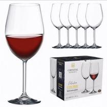 Jogo de 6 Taças para Água e Vinho Colibri 580ml Cristal Bohemia Jogo de 6 Taças para Água e Vinho Colibri 580ml Cristal Bohemia
