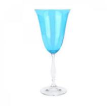 Jogo de 6 taças para água Fregata Collection Bohemia 350ml Azul