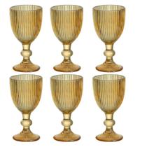 Jogo De 6 Taças Para Licor 60ml Graffiato Âmbar Hauskraft