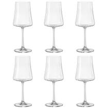 Jogo de 6 Taças para Vinho em Cristal Ecológico Xtra 360ml - Bohemia Jogo de 6 Taças para Vinho em Cristal Ecológico Xtra 360ml - Bohemia