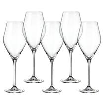Jogo De 6 Taças Para Vinho Tinto 470ml Loxia Crystal Bohemia Jogo De 6 Taças Para Vinho Tinto 470ml Loxia Crystal Bohemia
