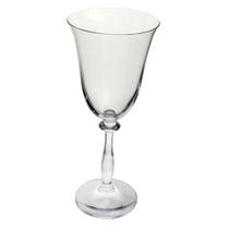 Jogo de 6 taças para vinho tinto Ângela em cristal ecológico 250ml A21cm transparente - Bohemia