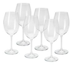 Jogo de 6 taças para vinho tinto Gastro em cristal ecológico 450ml A22,5cm