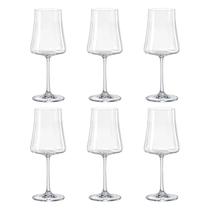 Jogo De 6 Tacas Para Vinho Xtra 360Ml Cristal Bohemia Jogo De 6 Tacas Para Vinho Xtra 360Ml Cristal Bohemia