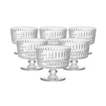Jogo de 6 taças Sobremesa Palatino Cristal 190ml -L Hermitage Jogo de 6 taças Sobremesa Palatino Cristal 190ml -L Hermitage