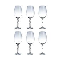 Jogo De 6 Tçs Fracalanza Orbital P/ Água Cristal 750Ml A26Cm