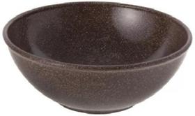 Jogo De 6 Tigelas Média Marrom Imbuia Plástico 500Ml