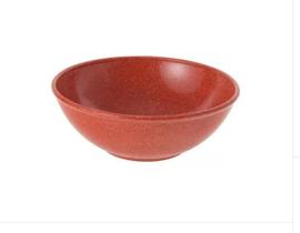 Jogo De 6 Tigelas Média Vermelho Mogno Sustentável 700ml