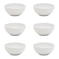 Jogo de 6 Tigelas Sobremesa 12cm Oxford Flora Camélia