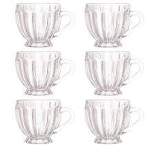 Jogo De 6 Xícaras Chá 200ml Cristal Renaissance Lyor Jogo De 6 Xícaras Chá 200ml Cristal Renaissance Lyor