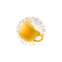 Jogo De 6 Xícaras Grandes 200 Ml Com Pires Donna Bem-Te-Vi
