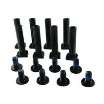 Jogo de 8 parafusos para rodas Patins Traxart Revolt Street DY-173 Jogo de 8 parafusos para rodas Patins Traxart Revolt Street DY-173
