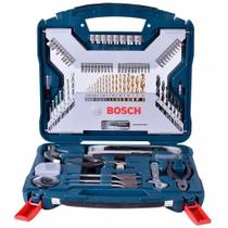 Jogo De Acessórios 103 Peças X-Line Azul Com Maleta - Bosch