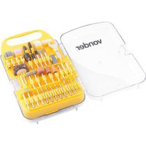 Jogo de acessórios p/ microrretífica c/ 181 pç arv181 Vonder Jogo de acessórios p/ microrretífica c/ 181 pç arv181 Vonder