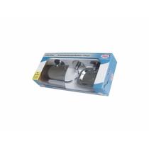 Jogo de Acessórios para Banheiro Japi, 3 Peças, Cromado - JKSC3