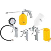 Jogo de acessórios para compressor, com 5 peças, ACV 500, VONDER