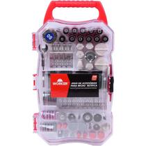 Jogo de Acessórios para Microrretífica 208 Peças Worker