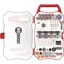 Jogo de acessórios para microrretífica com 208 peças AMR 208 NOVE54 Jogo de acessórios para microrretífica com 208 peças AMR 208 NOVE54