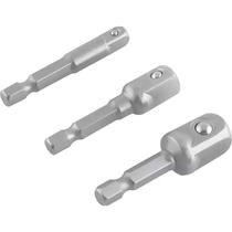Jogo de Adaptadores para Soquetes Kit com 3 Peças VONDER Jogo de Adaptadores para Soquetes Kit com 3 Peças VONDER