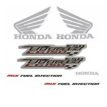 Jogo de Adesivos Honda CG Titan 150 ESD Mix 2009 Jogo de Adesivos Honda CG Titan 150 ESD Mix 2009