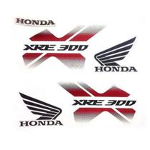 Jogo de Adesivos XRE 300 2013 Branco Jogo de Adesivos XRE 300 2013 Branco