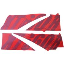 Jogo De Adesivos Yamaha XT 600R 2009 Vermelho Jogo De Adesivos Yamaha XT 600R 2009 Vermelho