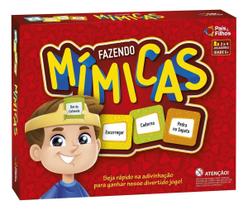 Jogo De Adivinhação Fazendo Mimicas Cartas Presente Crianças