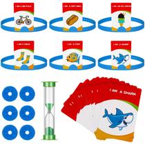 Jogo de adivinhação Sumind Headband Game Fun Heads Up com cartas Jogo de adivinhação Sumind Headband Game Fun Heads Up com cartas