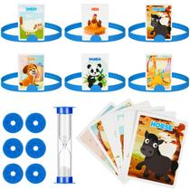 Jogo de adivinhação Sumind Headband Game Fun Heads Up com cartas Jogo de adivinhação Sumind Headband Game Fun Heads Up com cartas
