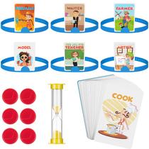 Jogo de adivinhação Sumind Headband Game Fun Heads Up com cartas Jogo de adivinhação Sumind Headband Game Fun Heads Up com cartas