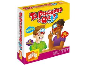Jogo de Adivinhação Tá Pensando o Que - Copag 110 Cartas e Acessórios Jogo de Adivinhação Tá Pensando o Que - Copag 110 Cartas e Acessórios