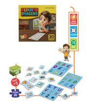 Jogo De Alfabeto Imagens 30 Peças IOB