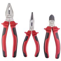 Jogo De Alicate Com 3 Peças (Universal, Bico e Corte) - R28001004 - 3301189 - Gedore Red