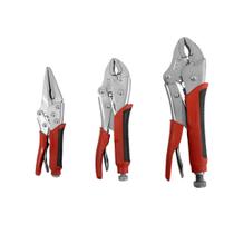 Jogo De Alicate De Pressão Tamanhos 6 7E 10 - 10905007 Hf Fe Jogo De Alicate De Pressão Tamanhos 6 7E 10 - 10905007 Hf Fe