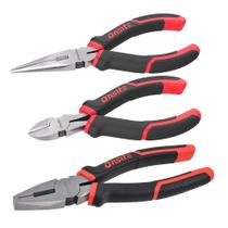 Jogo De Alicates 03 Peças (Meia Cana/Corte/Universal) Onsite Jogo De Alicates 03 Peças (Meia Cana/Corte/Universal) Onsite