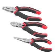 Jogo de Alicates 03 Peças (Universal / Diagonal / Meia Cana) Onsite Jogo de Alicates 03 Peças (Universal / Diagonal / Meia Cana) Onsite