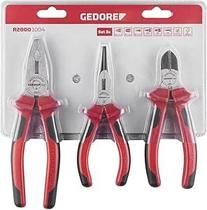 Jogo de alicates 3 pçs gedore red