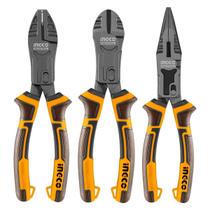 Jogo de Alicates de Ação Composta 3 Peças Ingco HKCPS5831