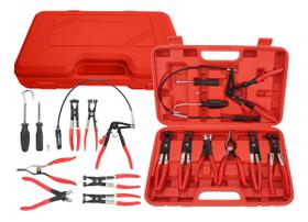 Jogo De Alicates Especiais Para Abraçadeira De Mangueira 11 Peças