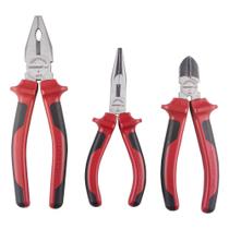 Jogo de Alicates Essenciais com 3 Peças - Gedore Red 3301189 Jogo de Alicates Essenciais com 3 Peças - Gedore Red 3301189