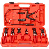 Jogo de Alicates para Abraçadeira de Mangueira Lorben com 10 Peças + Maleta