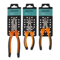 Jogo De Alicates Universal 1/2 Cana E Corte Eda Jogo De Alicates Universal 1/2 Cana E Corte Eda