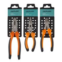 Jogo De Alicates Universal 1/2 Cana E Corte Eda