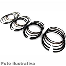 Jogo de Anéis de Segmento 0,40 Fiat Uno Elba Premio 1.5 8v 85 até 89 Motor Argentino Gasolina e Álcool