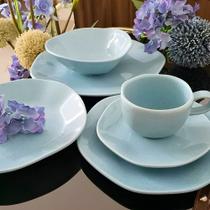 Jogo de Aparelho de Jantar Oxford 20pçs Porcelana Ryo Blue Bay Jogo de Aparelho de Jantar Oxford 20pçs Porcelana Ryo Blue Bay