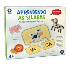 Jogo De Aprender As Sílabas Infantil Zastras